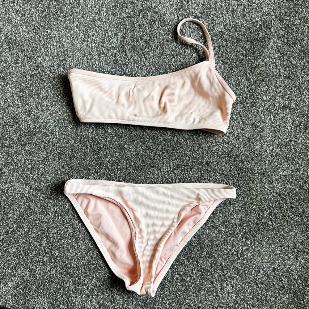 L*space bikini set ribbed size small
